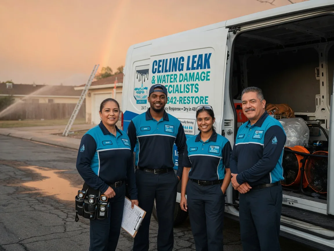 Ceiling Leak Cleanup company in Rome, MS