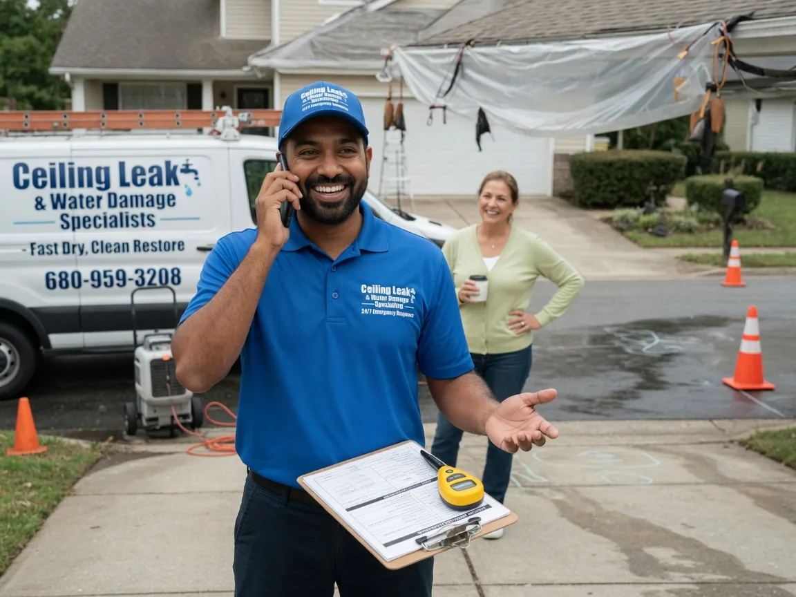 Ceiling Leak Cleanup Rome, MS FAQs